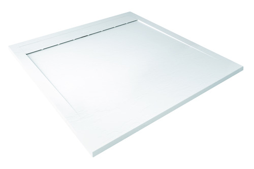 Receveur de Douche Résine de Synthèse Spirit blanc 90x90